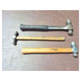 CRAFTSMAN BALL PEAN. AND 2 OTHER BALL PEANS