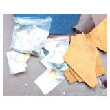 KNIFE SHEATH MAKING SUPPLIES- LEATHER- CLIPS-