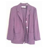 VINTAGE PURE SILK-LARGE LADIES PANTS SUIT
