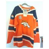 DENVER BRONCOS- PEYTON MANNING- # 18 HOODED