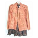 PETER NYGARD- VINTAGE LADIES OUT FIT - LEATHER