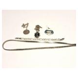 STERLING SILVER JEWELRY- 93.1 TOTAL GRAMS