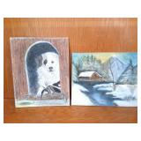 ORIGINAL ART WORK- 2 PIECES
