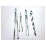FORGE TONGS- 4 PAIR