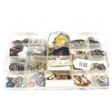 UNSEARCHED JEWELRY MAKING SUPPLIES- CONTENTS OF