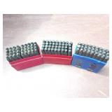 3 SETS METAL STAMPS-