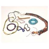 HAND MADE BEADED BRACLETS AND NECKLACES- SOME