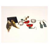 HAND MADE AND COSTUME EARRINGS LOT