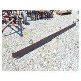 HEAVY I BEAM WITH LOOPS- PROBABLY USED FOR DIRT