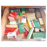 LARGE AMOUNT OF BRASS CASINGS- ASSORTED CALIBERS