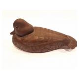 HAND CARVED WOODEN- DUCK DECOY