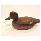CHUCK SMITH- HAND CARVED AND PAINTED DUCK DECOY-