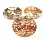 KNOWLES- COLLECTOR PLATES- 3 PLATES-1988 THE