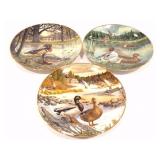 KNOWLES COLLECTOR PLATES- 3 PLATES
