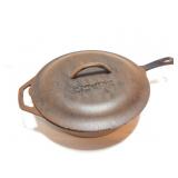 LODGE CAST IRON- 10CF- DUTCH OVEN- WITH LID