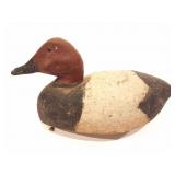 VINTAGE DUCK DECOY- HAND CARVED AND PAINTED - UN