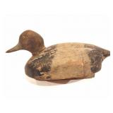 VINTAGE DUCK DECOY- HAND PAINTED AND CARVED