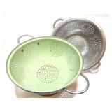 2- LARGE STRAINERS