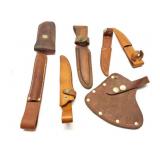 ESTWIG NO5- SHEATH- AND LEATHER KNIFE SHEATHS