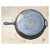 LODGE CAST IRON - SKILLET- APPROXIMATELY- 15.5