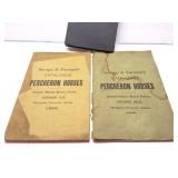 VINTAGE PERCHERIN DRAFT HORSE CATALOGS