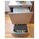 METAL FILING CABINET WOTH ALL TOOLA AND HARDWARE