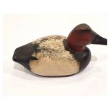 DUCK DECOY- WOODEN- HAND CARVED AND PAINTED