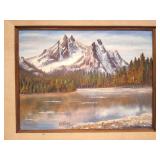ORIGINAL OIL PAINTING- SIGNED- FRAMED- STANLEY