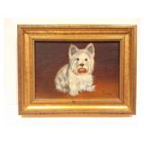ORIGINAL PAINTING ON WOOD - BY JAMES- FRAMED-