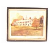 MOUNT VERNON VINTAGE FRAMED PHOTO- APPROXIMATELY