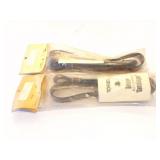 TOREL- 2 NEW- DELUXE ALL LEATHER- " GUNSLINGER"-