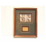DUCKS UNLIMITED 1990- 5 $ STAMP AND PROOF SET-