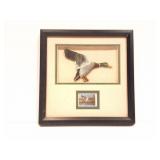 DUCKS UNLIMITED 2002- STAMP AND CARVING SET-