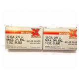 12 GAUGE- WINCHESTER SUPER X- RIFLED SLUGS-
