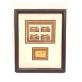 DUCKS UNLIMITED 2001-5$ STAMP AND PROOF SET-