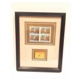 DUCKS UNLIMITED 2002- 5$ STAMP AND PROOF SET-