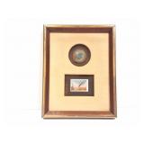 DUCKS UNLIMITED 50TH- STAMP AND MEDALLION-