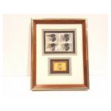 DUCKS UNLIMITED 1991-5$ STAMP AND PROOF SET-