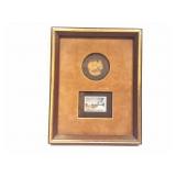 DUCKS UNLIMITED CANADA 50TH- 5 $ STAMP AND