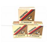 20 GAUGE- FEDERAL 3 INCH MAGNUM- STEEL SHOT- 3