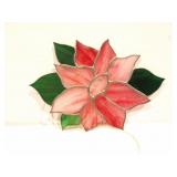 STAINED GLASS FLOWER