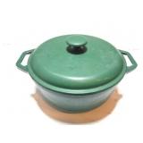 AST IRON - ENAMEL- DUTCH OVEN WITH LID 10 INCH