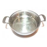 STAINLESS STEEL POT WITH LID- PRECISION NUWAVE-