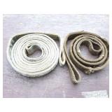 2- HEAVY DUTY TOW STRAPS- CHOKER