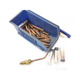 CUTTING TORCH TIPS- SOME NEW- AND WELDING TIP