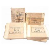 VINTAGE MIXED MILTARY AMMO- IN ORIGINAL BOXES