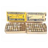 38 SPECIAL- PETERS- VINTAGE AMMO AND BOXES-