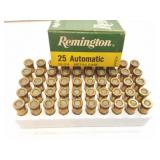 25 AUTOMATIC- REMINGTON- FULL BOX