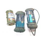 3- NEW ROPES IN ORIGINAL PACKAGING