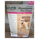ALUMINUM PET DOOR- IN ORIGINAL BOX